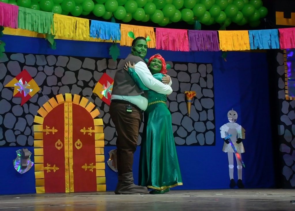 C.E.I. Luis Eduardo Henríquez presentó show musical de la película Shrek "Todos Somos Especiales"